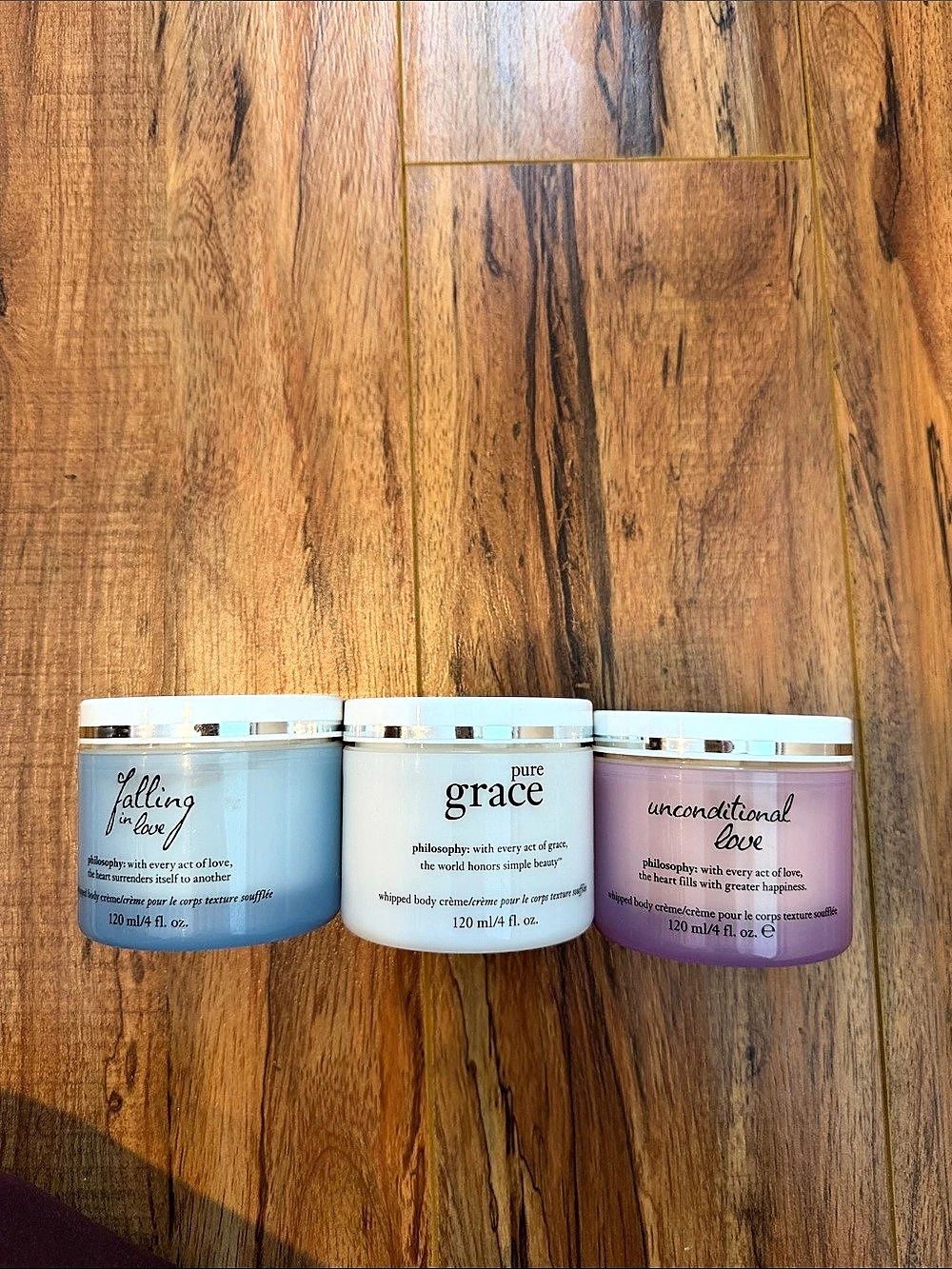 Philosophy pack of 3 whipped body cream